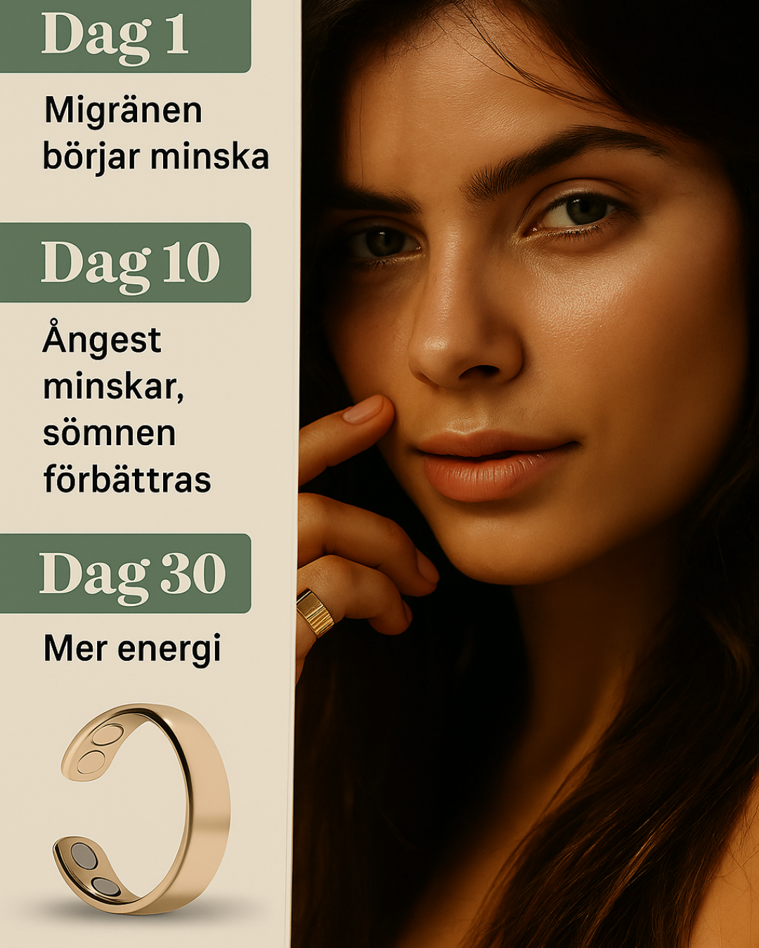 Magnora-Mindre migrän, ett lugnare sinne & bättre sömn